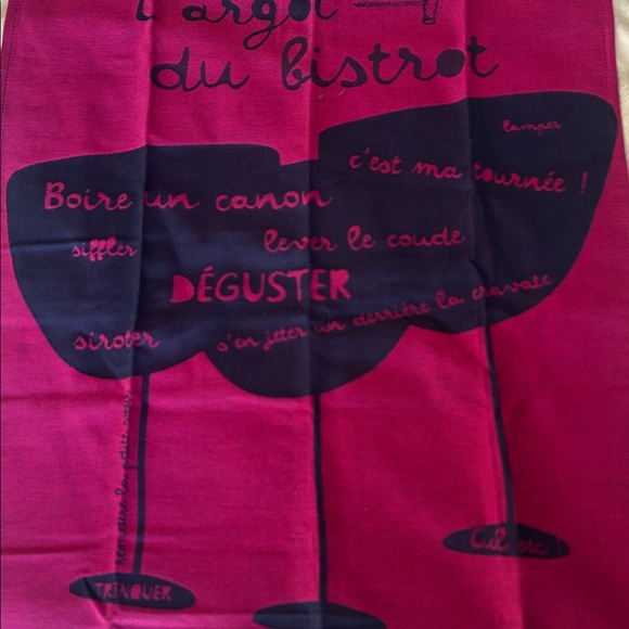 ARGOT DU BISTROT TEA TOWEL - Picture 2 of 5